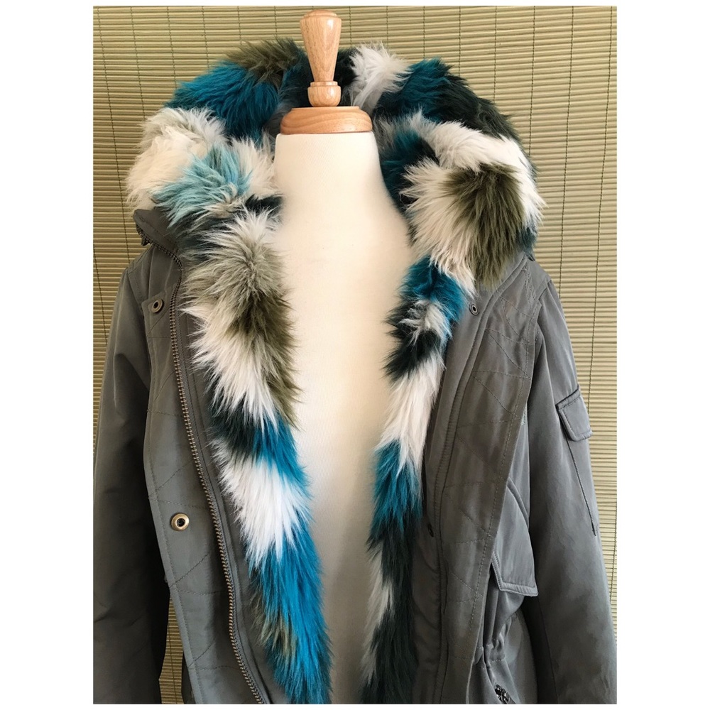 GAP Faux Fur Lined Parka